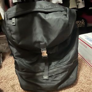 Lululemon Black Backpack